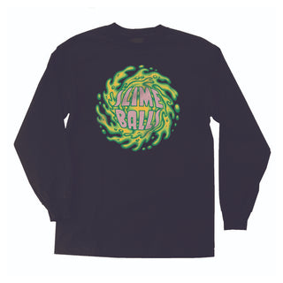 Slime Balls Longsleeve Shirt SB Logo Front Black