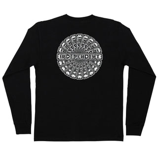 Independent Skateboard Trucks Longsleeve Shirt Husky Revolve Black