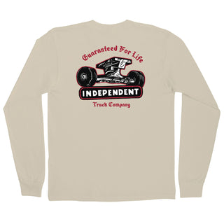 Independent Skateboard Trucks Longsleeve Shirt GFL Truck Co Sand