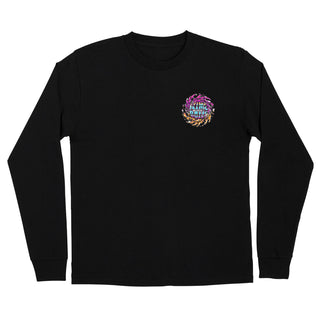 Slime Balls Skateboard Wheels Longsleeve Shirt SB Logo Chrome Black