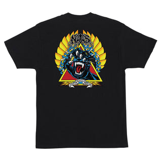 Santa Cruz Skateboards Shirt Natas Screaming Panther Black