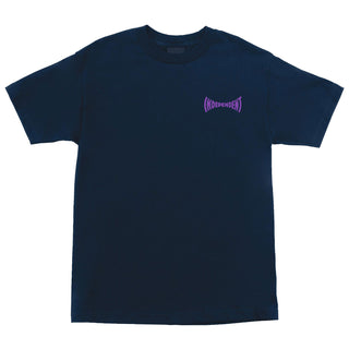 Independent Skateboard T-Shirts Spanning Chest Navy