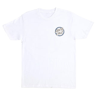 Santa Cruz Skateboards Shirt Vile Dot White