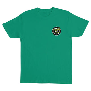 Santa Cruz Skateboards Shirt Roskopp Screaming Target Kelly Green