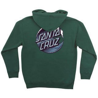 Santa Cruz Skateboards Hoody Wave Dot Pullover Alpine Green/Chilled