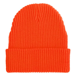 Independent Skateboard Beanie Baseline Long Shoreman Safety Orange OS