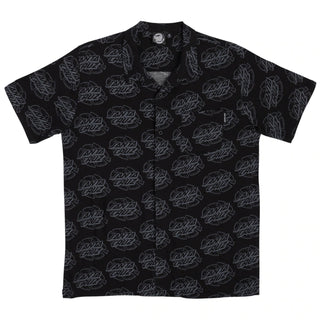 Santa Cruz Shirt Broken Dot Party Top Black/Grey