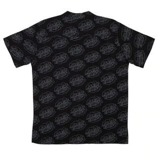 Santa Cruz Shirt Broken Dot Party Top Black/Grey