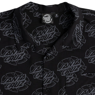 Santa Cruz Shirt Broken Dot Party Top Black/Grey