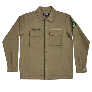 Creature Skateboard Jackets Recruiter Lightweight Army