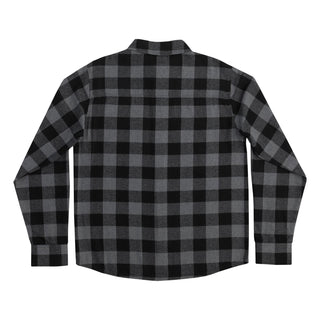 Independent Skateboard Longsleeve Flannel Shirt Belmont Grey