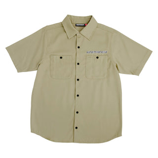 Independent Skateboard T-Shirt Union Work Shirt Khaki