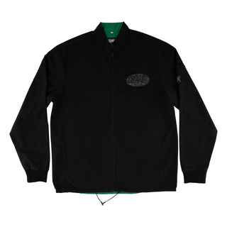 Creature Skateboards Coat Crash and Burn Reversible Jacket Black/Green