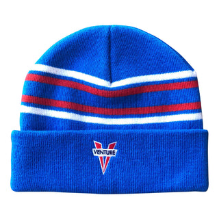Venture Beanie Heritage Cuff Blue/White/Red