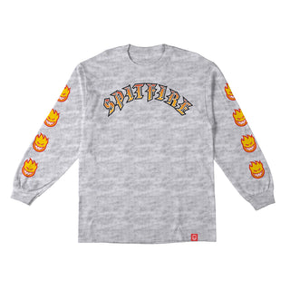 Spitfire Wheels Longsleeve Shirt Old E Bighead Fill Ash