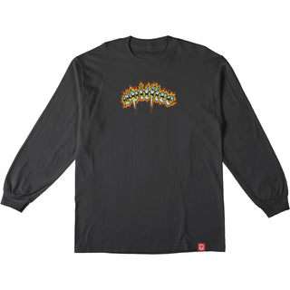 Spitfire Wheels Longsleeve Shirt Chrome Venom Black