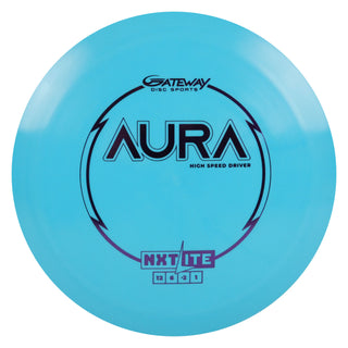 Gateway Disc Golf NXT Lite Aura Distance Driver 12/6/-2/1 Blue/Purple 157 grams