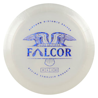 Prodigy Disc Golf 500 Airborn Falcor Distance Driver 13/6/-1/2.5 White/Navy Shatter 174 grams