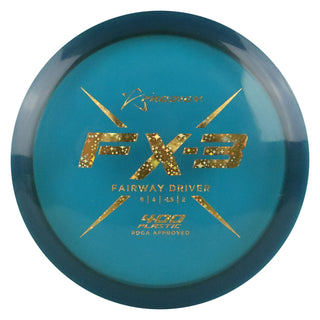 Prodigy Disc Golf 400 FX-3 Fairway Driver 9/5/-1/2 Dark Blue/Gold Stars 176 grams
