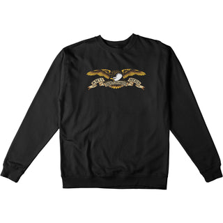 Anti Hero Skateboards Sweatshirt Eagle Crew Black