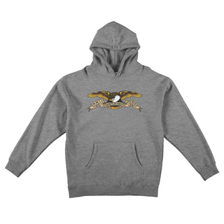Anti Hero Skateboards Hoody Eagle Pullover Gunmetal Heather