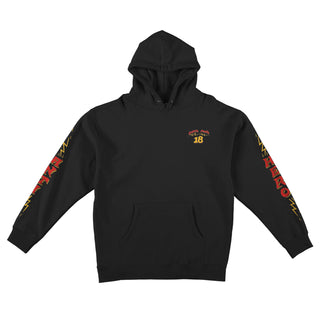 Anti Hero Skateboards Hoody Superpower 18 Pullover Black/Yellow/Red