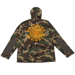 Spitfire Wheels Coat Classic 87 Swirl Jacket Camo/Orange