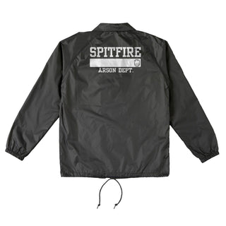 Spitfire Wheels Coat Arson Department Windbreaker Jacket Black/White