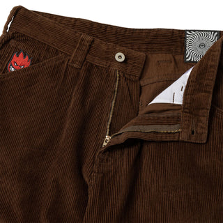 Spitfire Wheels Pants Bighead Fill Corduroy Brown