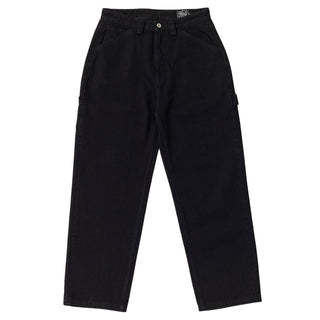 Krooked Skateboards Pants Koffin Carpenter Black Denim