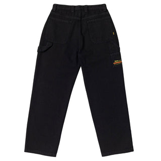 Krooked Skateboards Pants Koffin Carpenter Black Denim