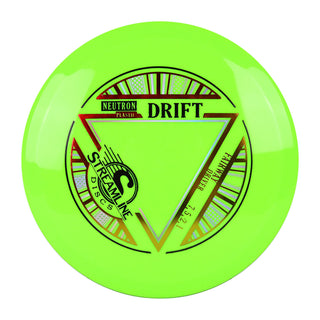 Streamline Disc Golf Neutron Drift Fairway Driver 7/5/-2/1 DayGlo/Red Gold 174 grams