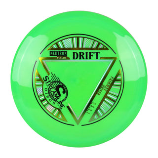 Streamline Disc Golf Neutron Drift Fairway Driver 7/5/-2/1 Sage/Gold 175 grams