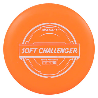 Discraft Disc Golf Putter Line Soft Challenger 2/3/0/2 Orange/White 155-159g