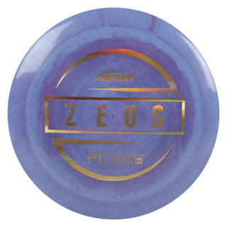 Discraft Disc Golf Paul McBeth Zeus Distance Driver 12/5/-1/3 Purple Blue/Gold Holo 170-172g