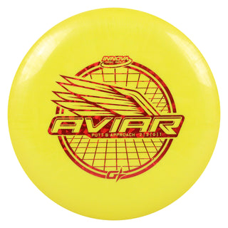 Innova Disc Golf GStar Aviar Putter Putting Disc 2/3/0/1 Yellow/Red 169 grams