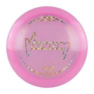 Discraft Disc Golf Z Lite Venom Distance Driver 13/5/0/3 Pink/Gold Shatter 151-159g