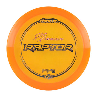 Discraft Disc Golf Paige Pierce Z Line Raptor Driver 9/4/0/3 Orange/Hearts/Oil Spill 170-172g