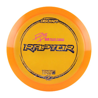Discraft Disc Golf Paige Pierce Z Line Raptor Driver 9/4/0/3 Mango/Purple/Blue Zebra 173-174g