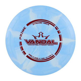 Dynamic Disc Golf Prime Burst Vandal Fairway Driver 9/5/-1.5/2 Sky Blue/Red 173 grams