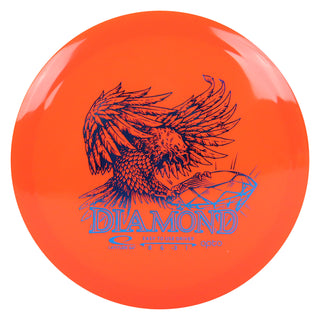 Latitude 64 Disc Golf Opto Diamond Fairway Driver 8/6/-3/1 Orange/Blue 156 grams