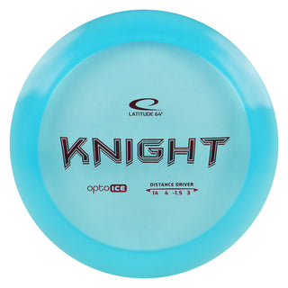Latitude 64 Disc Golf Opto Ice Knight Distance Driver 14/4/-1.5/3 Blue/Red 173 grams