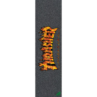 Mob Skateboard Grip Tape Thrasher Real Flame Large 9" x 33" Sheet