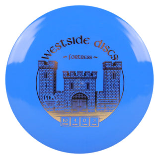 Westside Disc Golf Tournament Fortress Fairway Driver 10/4/0/3 Blue/Gold 176 grams