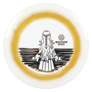 Westside Disc Golf Tournament Ring Maiden Putter 3/4/0/1 White/Gold 176 grams