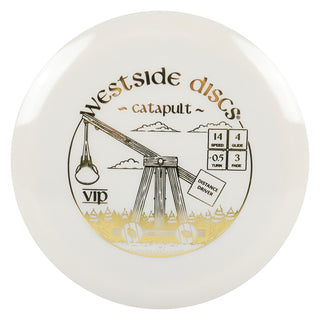 Westside Disc Golf VIP Catapult Distance Driver 14/4/-0.5/3 White/Gold 173 grams