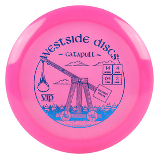 Westside Disc Golf VIP Catapult Distance Driver 14/4/-0.5/3 Pink/Blue 173 grams