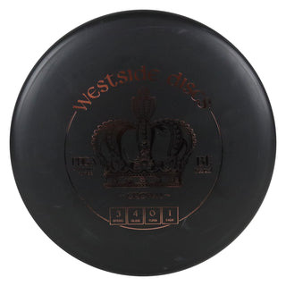 Westside Disc Golf BT Hard Crown Putter 3/4/0/1 Black/Bronze 174 grams