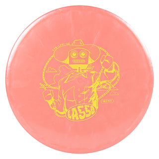 Mint Disc Golf Sublime Lasso Putter 3/3/0/2 Peach/Yellow 173 grams