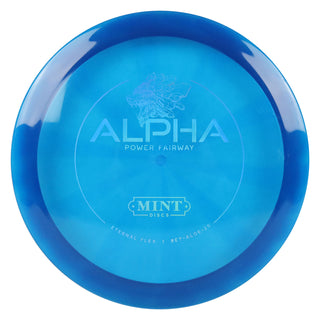 Mint Disc Golf Eternal Flex Alpha Fairway Driver 8/4/0/2 Dark Blue/Holo 175 grams